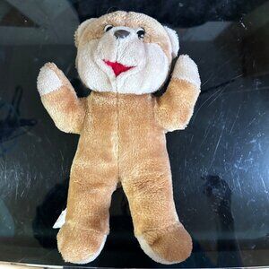 Vintage 1980s Shoney Bear Plush Toy 9" Beige Brown Soft Stuffed Animal Collectib